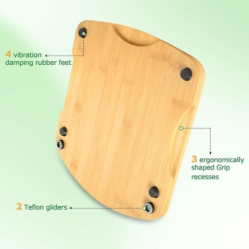 Sliding Board for Thermomix TM6 TM5,Tailored Wooden Board Compatible With Thermomix TM6 Effortless Moving Replacement Thermomix Accessories,Fits for Thermomix kitchen Aid Accessories And Attachments in Kuwait