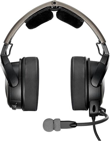SOULWIT Cooling Gel Replacement Ear Pads for Bose Aviation X A10/A20 Headset, EarPads Cushions with High-Density Noise Isolation Foam - Black in Saudi Arabia