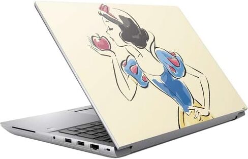 Skinit Decal Laptop Skin Compatible with HP ZBook Fury 16 G10 - Officially Licensed Disney Princess Snow White Art Design in Kuwait