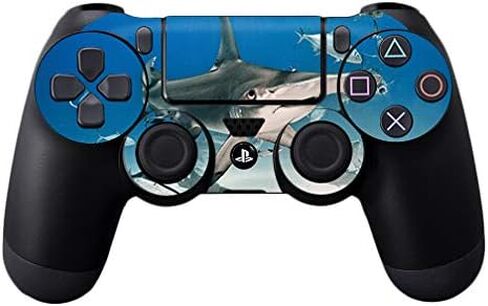 Mayyskins الجلد متوافق مع Sony PS4 Controller - Hammerhead | غلاف الالتفاف الواقي ، الدائم ، والفريد من نوعه | من السهل تطبيق الأنماط وإزالتها وتغييرها | صنع في الولايات المتحدة in Kuwait