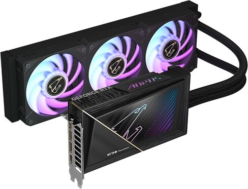 Gigabyte Aorus Geforce RTX 5080 Xtreme Waterforce 16G Card-16GB GDDR7 ، 256 بت ، PCI-E 5.0 ، 2805MHz Core Core ، 3 X DP 2.1A ، 1 X HDMI 2.1B ، NVIDIA DLSS 4 ، GV-N5080AORUSX in Saudi Arabia