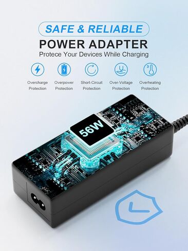 56W AC Power Adapter Charger for NOCO GB70 GB150 GB250+ GB251+ GB500 UltraSafe Lithium Jump Starter Portable Jump Starter Power Supply Cord in Kuwait