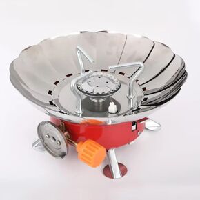 Portable Camping Stoves Backpacking Stove with Piezo Ignition Stable Support Wind-Resistance Camp Stove for Outdoor Camping Hiking Cooking in Saudi Arabia