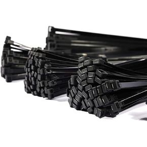SYD CHEN 4 Inch White Zip Ties (1000 Pieces), 18lb Strength, Nylon Cable Wire Ties in Kuwait
