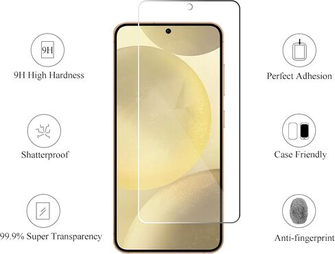 Ailun 3 Pack Glass Screen Protector for Galaxy A54 5G[6.4 inch] + 3 Pack Camera Lens Protector, 0.33mm Ultra Clear Anti-Scratch Case Friendly in Saudi Arabia