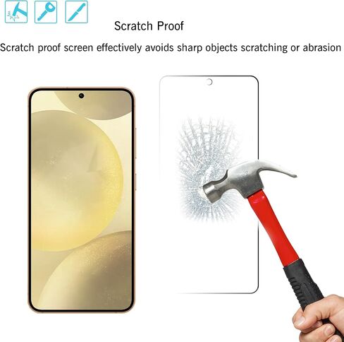 Ailun 3 Pack Glass Screen Protector for Galaxy A54 5G[6.4 inch] + 3 Pack Camera Lens Protector, 0.33mm Ultra Clear Anti-Scratch Case Friendly in Saudi Arabia