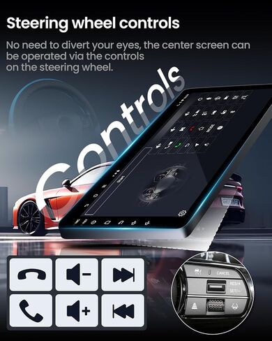 4+64GB Android 13 Car Radio for Chevy Silverado Tahoe Suburban GMC Sierra Yukon 2007-2013: 8 " in Kuwait