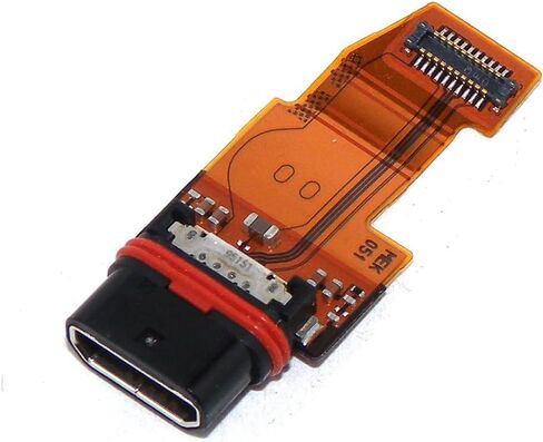 استبدال Dock Dock شحن Cable Flex Cable لـ Sony Xperia X Performance F8131 F8132 Black in Saudi Arabia