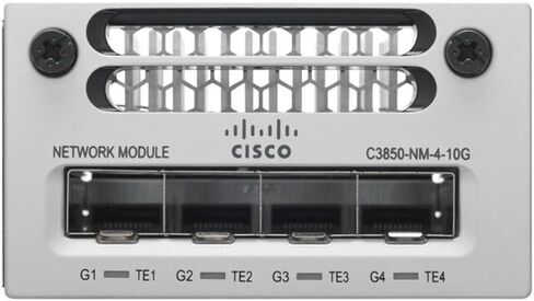 Cisco C3850-NM-4-10G CATALYST 3850 4 X 10GE NETWORK MODULE (متجدد) in Saudi Arabia