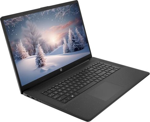 HP 17.3 "كمبيوتر كمبيوتر محمول للأعمال ، 10-core Intel Core i5 ، جهاز كمبيوتر محمول Windows 11 Pro مع Microsoft Office Lifetime Suite ، بالإضافة إلى سماعات الأذن ، الأسود (Intel Core I5 ​​، 64 جيجابايت من ذاكرة الوصول العشوائي in Saudi Arabia