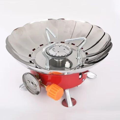 Portable Camping Stoves Backpacking Stove with Piezo Ignition Stable Support Wind-Resistance Camp Stove for Outdoor Camping Hiking Cooking in Saudi Arabia