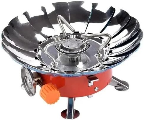 Portable Camping Stoves Backpacking Stove with Piezo Ignition Stable Support Wind-Resistance Camp Stove for Outdoor Camping Hiking Cooking in Saudi Arabia
