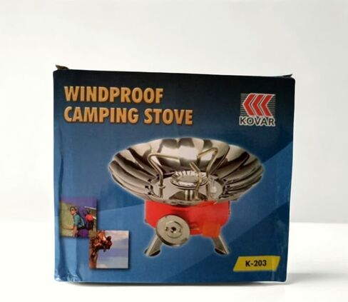 Portable Camping Stoves Backpacking Stove with Piezo Ignition Stable Support Wind-Resistance Camp Stove for Outdoor Camping Hiking Cooking in Saudi Arabia