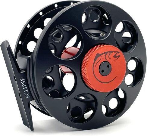 بكرة ذبابة قمر Eclipse (Orange & Matte Black) in Kuwait