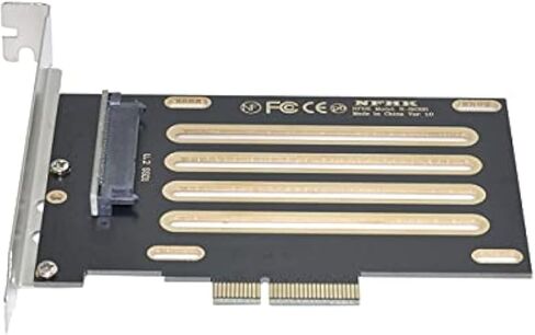 NFHK U.2 U2 SFF-8639 NVME PCIe 4.0 SSD محول ذكر إلى أنثى تمديد 68pin PCI Express PCBA in Saudi Arabia
