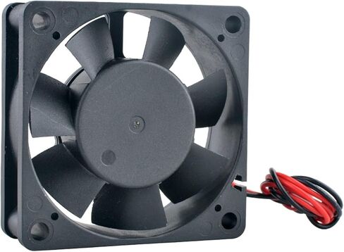 ACP6020 60mm 60x60x20mm Axial Cooling Fan 5V/12V/24V DC 2-Pin for Charger, Power Supply, Frequency Converter Cooling System(DC5V Oil Bearing_NO RGB) in Saudi Arabia