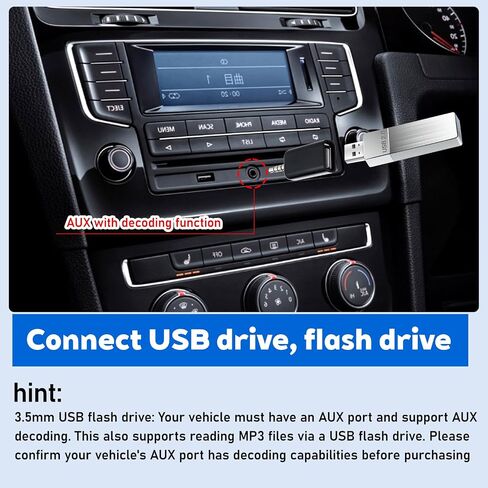 2 PCS AUX إلى محول USB AUX إلى محول الصوت 3.5 مم USB ANIVE in Kuwait