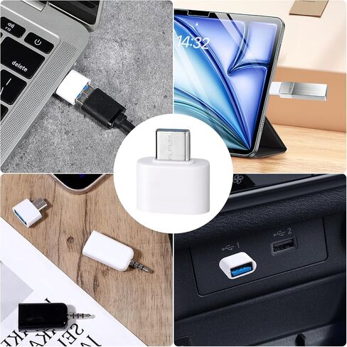 2 PCS AUX إلى محول USB AUX إلى محول الصوت 3.5 مم USB ANIVE in Kuwait
