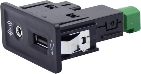MIB2 MDI USB Auxiliary Switch Control AMI Adapter Plug Socket for VW Passat Jetta Golf Caddy Beetle Carplay Media in Saudi Arabia
