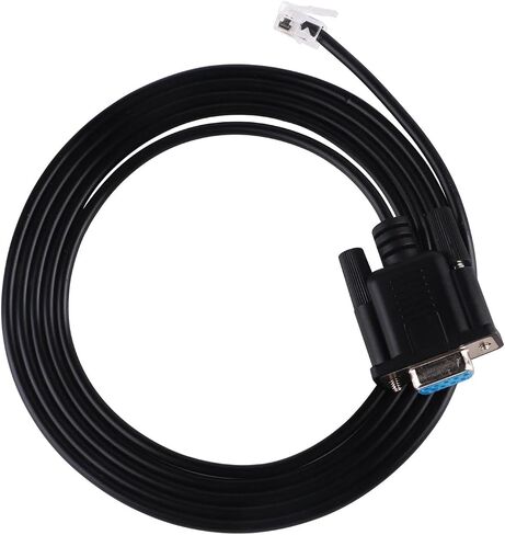 DB9 to RJ12 6P6C PLC Programming RS232 Serial Cable for DirectLOGIC DL05 DL06 DL105 DL205 D3-350 D4-450 D2-DSCBL in Saudi Arabia