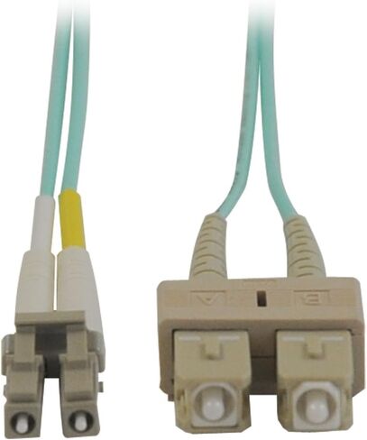 Tripp Lite 10GB Duplex Multimode 50/125 OM3 LSZH CABLE CATPLE (LC/SC)-أكوا ، 5 أمتار (16 قدمًا) (N816-05M) in Saudi Arabia
