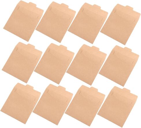 Cabilock 30pcs Kraft Paper CD DVD الأكمام من الورق المقوى لسهولة التخزين ونقل ملفات العميل in Saudi Arabia
