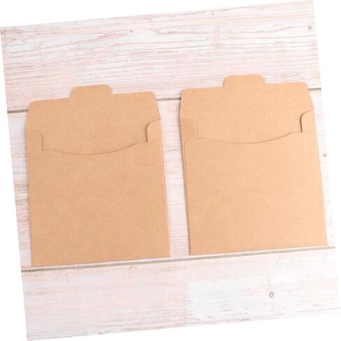Cabilock 30pcs Kraft Paper CD DVD الأكمام من الورق المقوى لسهولة التخزين ونقل ملفات العميل in Saudi Arabia