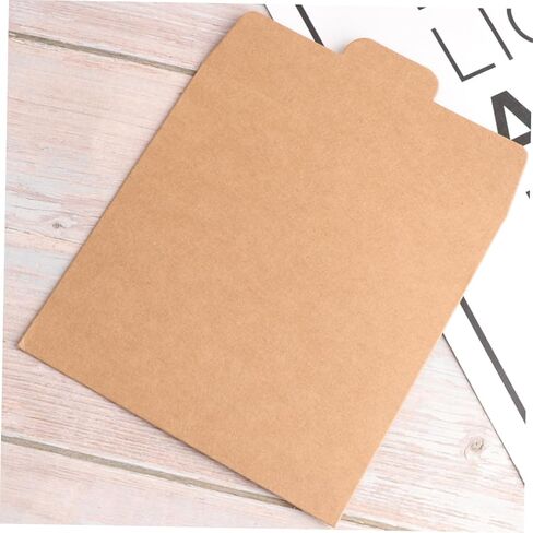 Cabilock 30pcs Kraft Paper CD DVD الأكمام من الورق المقوى لسهولة التخزين ونقل ملفات العميل in Saudi Arabia