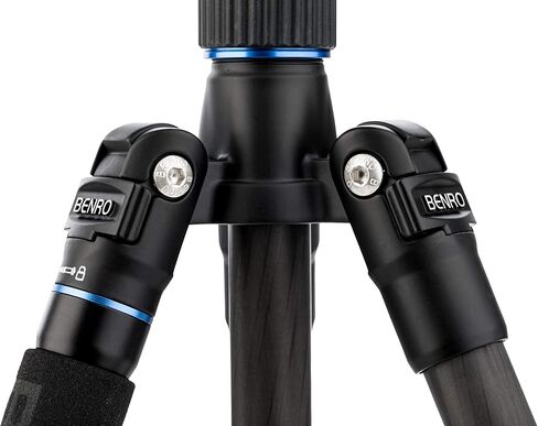 Benro Slim Travel Aluminum Tripod Kit – Lightweight 5-Section Tripod with N00 Ball Head, Arca-Swiss Plate, Reverse Folding Legs & Carrying Case for DSLR, Mirrorless & Smartphone Cameras (FSL09AN00) in Kuwait