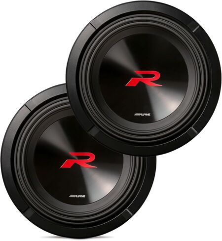 Alpine 2x R2 -W8D4 ، R Series 8 "Dual 4 Ohm Voice Coil Subwoofers - Pair in Saudi Arabia