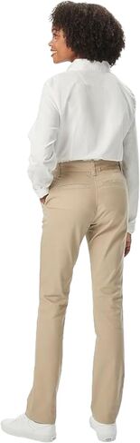 French Toast Women's Straight Fit Stretch Twill Pant in Saudi Arabia