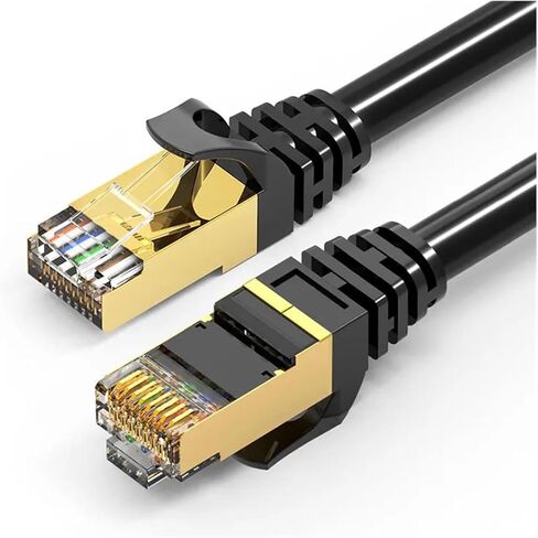 Omay RJ45 Ethernet Network Cable CAT8 CAT7 40GBPS 2000MHz شبكة الإنترنت شبكة الإنترنت لجهاز التوجيه (CAT8 CABLE ، 3M) in Kuwait