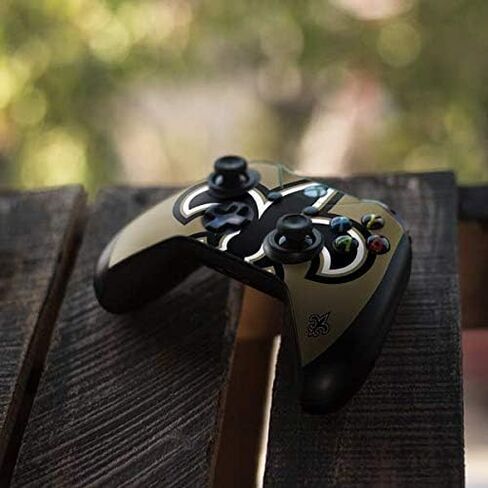 Skinit Decal Gaming Skin Compatible with Xbox One S Controller - Officially Licensed NFL New Orleans Saints Large Logo Design in Saudi Arabia