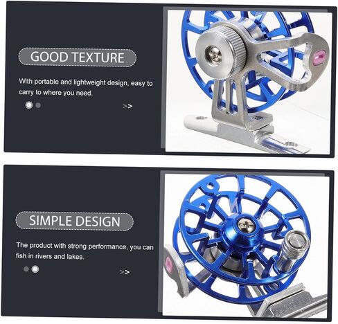 Fishing Reel Kit Full Metal Reel Drag System Durable Aluminium Alloy for Crappie and Fly Fishing in Saudi Arabia