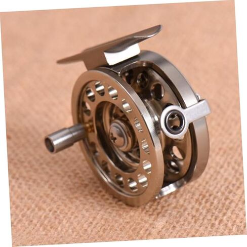 Kisangel Aluminum Alloy Fly Fishing Reel Lightweight Metal Fishing Wheel for with Design for Anglers in Saudi Arabia