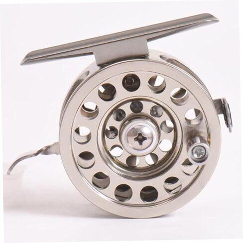 Kisangel Aluminum Alloy Fly Fishing Reel Lightweight Metal Fishing Wheel for with Design for Anglers in Saudi Arabia