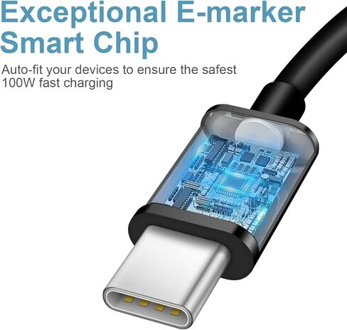 iPhone 17 16 15 Charger Fast Charging USB C Charger Block 2-Pack Type C Chargers iPhone 17 Chargers 6FT Cord for iPhone 17/17 Plus/17 Pro/17 Pro Max/16/16 Plus/16 Pro/16 Pro Max/15/15 Pro Max in Kuwait