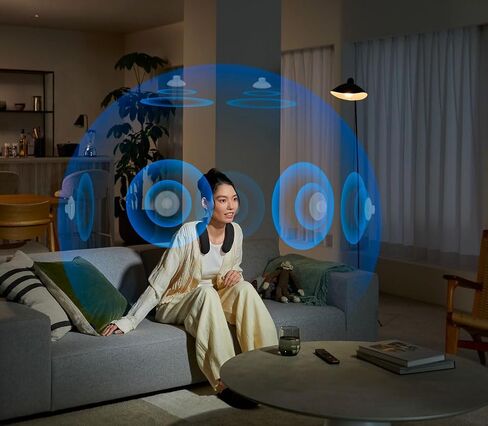 Sony - HTAN7 Bravia Theater U متحدث تلفزيوني يمكن ارتداؤه - أسود in Kuwait