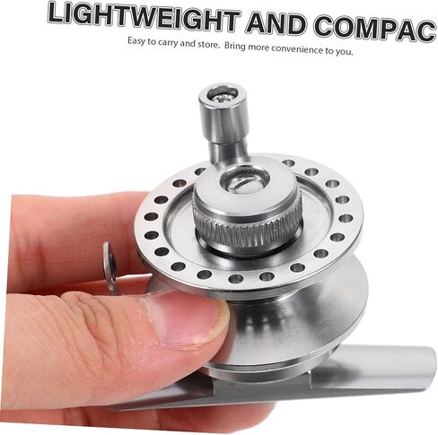 Fly Fishing Reel Winter Fishing Gear Outdoor Wheel for Durable High Performance Fishing Reel for Beginners and Experienced Anglers in Saudi Arabia