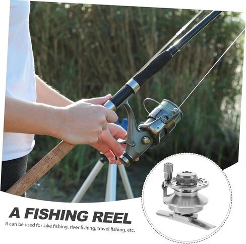 Fly Fishing Reel Winter Fishing Gear Outdoor Wheel for Durable High Performance Fishing Reel for Beginners and Experienced Anglers in Saudi Arabia
