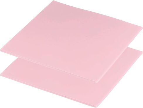 PATIKIL Thermal Pads 100x100x2mm, 2 Pack Silicone Cooling Thermal Pad for CPU GPU IC PCIe M.2 2280 SSD NVMe Heatsink, Pink in Saudi Arabia