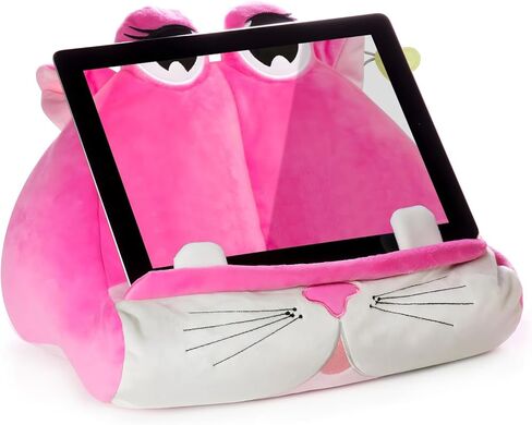حامل iPad للأطفال من Cuddly Reader | حامل التابلت | حامل الكتب| وسادة القراءة | القراءة في السرير في المنزل | وسادة مسند للكمبيوتر اللوحي | فكرة هدية ممتعة ومبتكرة للقراء ومحبي الكتب (الكسلان) in Kuwait