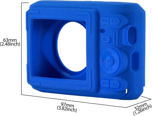 Silicone Case for PIXPRO FZ45, Protective Camera Cover, Shockproof | Soft silicone case for PIXPRO FZ45 Lightweight, scratch-proof. cutouts for buttons & lens. Dustproof. Travel-friendly. in Saudi Arabia
