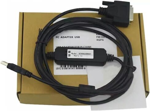 IC690USB901 كبل برمجة كابل البرمجة كابل GE 90 30 SERIES PLC تصحيح التصحيح الكبلات الاتصال الكابل Dual Chip Design الصناعي العادي 3 متر in Saudi Arabia