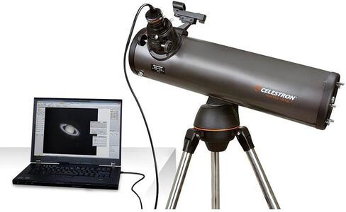 Celestron – NexImage 10 Solar System Color Imager – Astronomy Camera for Moon and Planets – 10 MP Camera for Astroimaging – High Resolution – Ultra–Sensitive ON Semiconductor MT9J003 CMOS Sensor in Kuwait