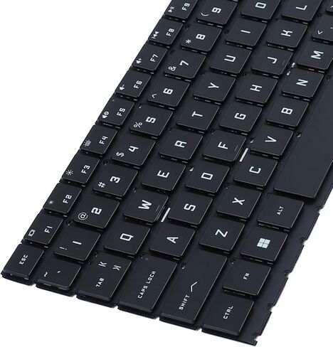 Replacement Keyboard Backlit for HP Omen 6/7 15-EK 16-B 16-C Series Laptop, Red Letters US Layout Backlight Keyboard P/N: TPN-Q236 TPN-Q265 TPN-Q280 TPN-C167 in Saudi Arabia