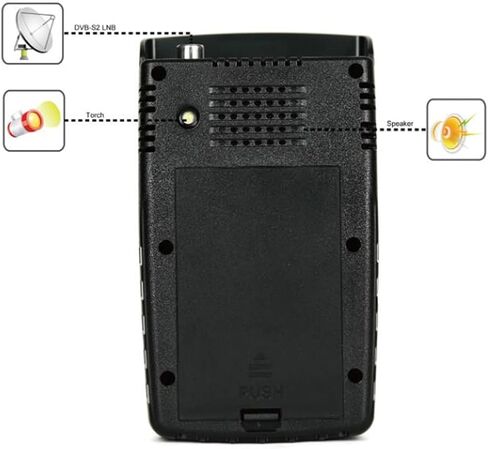 الباحث عن الأقمار الصناعية الرقمية ، WS-6975 WS6975 Finder Digital Efferrestrial Meter Meter مع MPEG-2/MPEG4 H.265 3.5 بوصة شاشة TFT LCD عالية الدقة ، عداد السواتل الساتلية in Kuwait