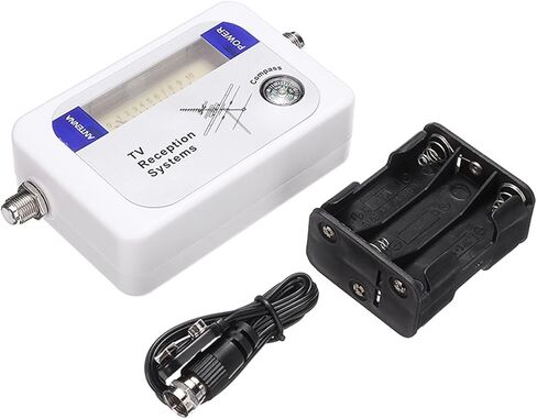 مكتشف الأقمار الصناعية الرقمية ، DVB-T Satellite Finder Digital TV Signal Amplifier Sat Sat Sat Binder مع Compass Digital Aerial TV Antenna Reter ، Meter Meter Meter in Kuwait