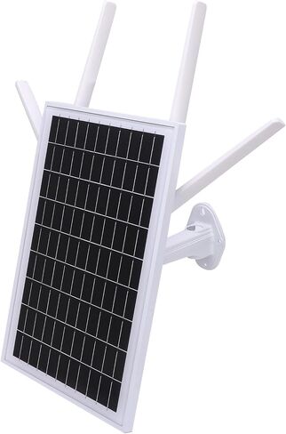GOWENIC Solar Powered 4G LTE Modem Router, Wireless WiFi Router with 15W Solar Panel and IP66, for RV Security Camera Outdoor Streaming Remote Work (EU) in Saudi Arabia