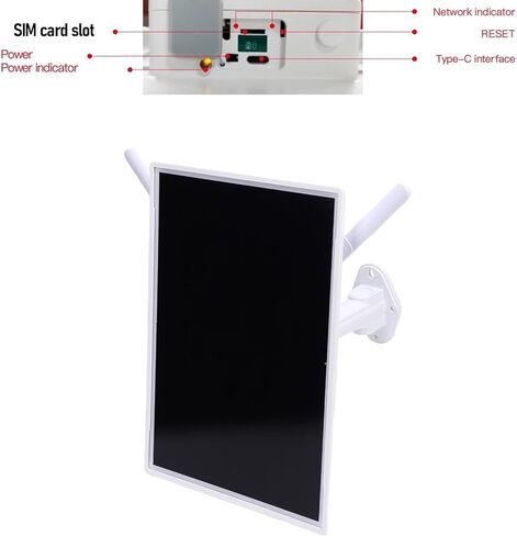 Gowenic 15W Solar Powered 4G LTE MODEM ، جهاز توجيه WIFI في الهواء الطلق المحمول مع بطارية 24000 مللي أمبير في الساعة ودعم WIFI 2.4G لجهاز الكمبيوتر اللوحي الذكي RV in Saudi Arabia